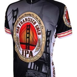 San Francisco Gold IPA Cycling Jersey XL New