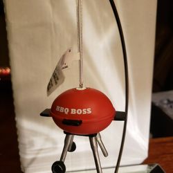 BBQ Boss Grilling Hallmark Ornament 
