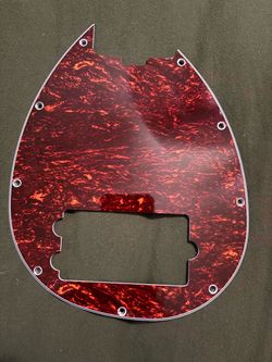 Red/brown tort pick guard for USA Music Man Sterling 4H