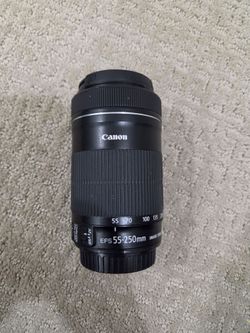 NEW Canon 55-250mm IS STM camera lens!