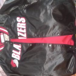 Blazers Mitchell And Ness Jacket