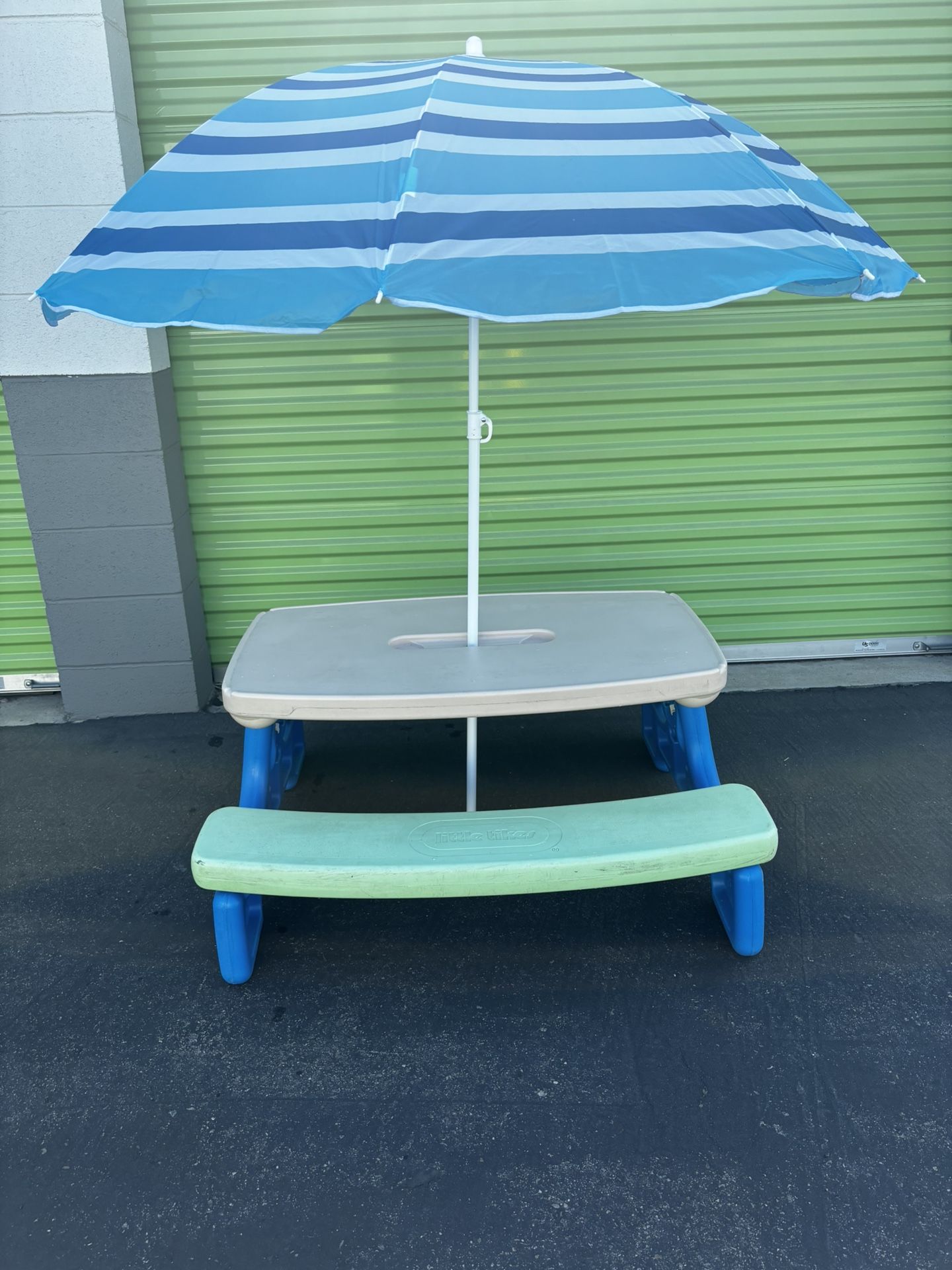 Full size little tikes toddler picnic table for kids