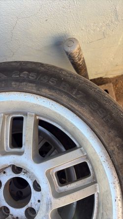 17 wheel rim combo from a 1997 Toyota Tacoma .