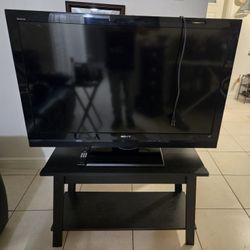 Sony 46” LCD Flat Screen TV, with Stand