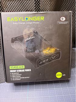 EasyLonger ES400 Air Portable Power Station 40000mAh USB-C PD 12V DC