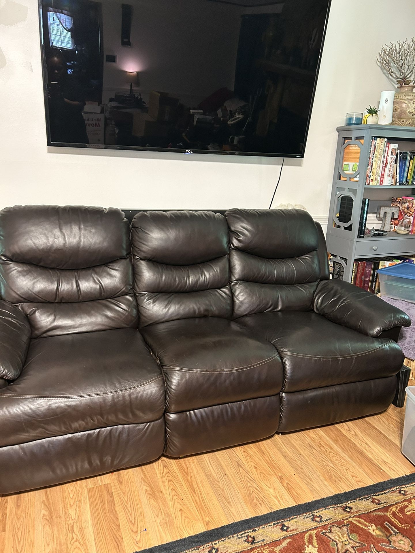 🛋️Electric Leather Recliner Couch✨
