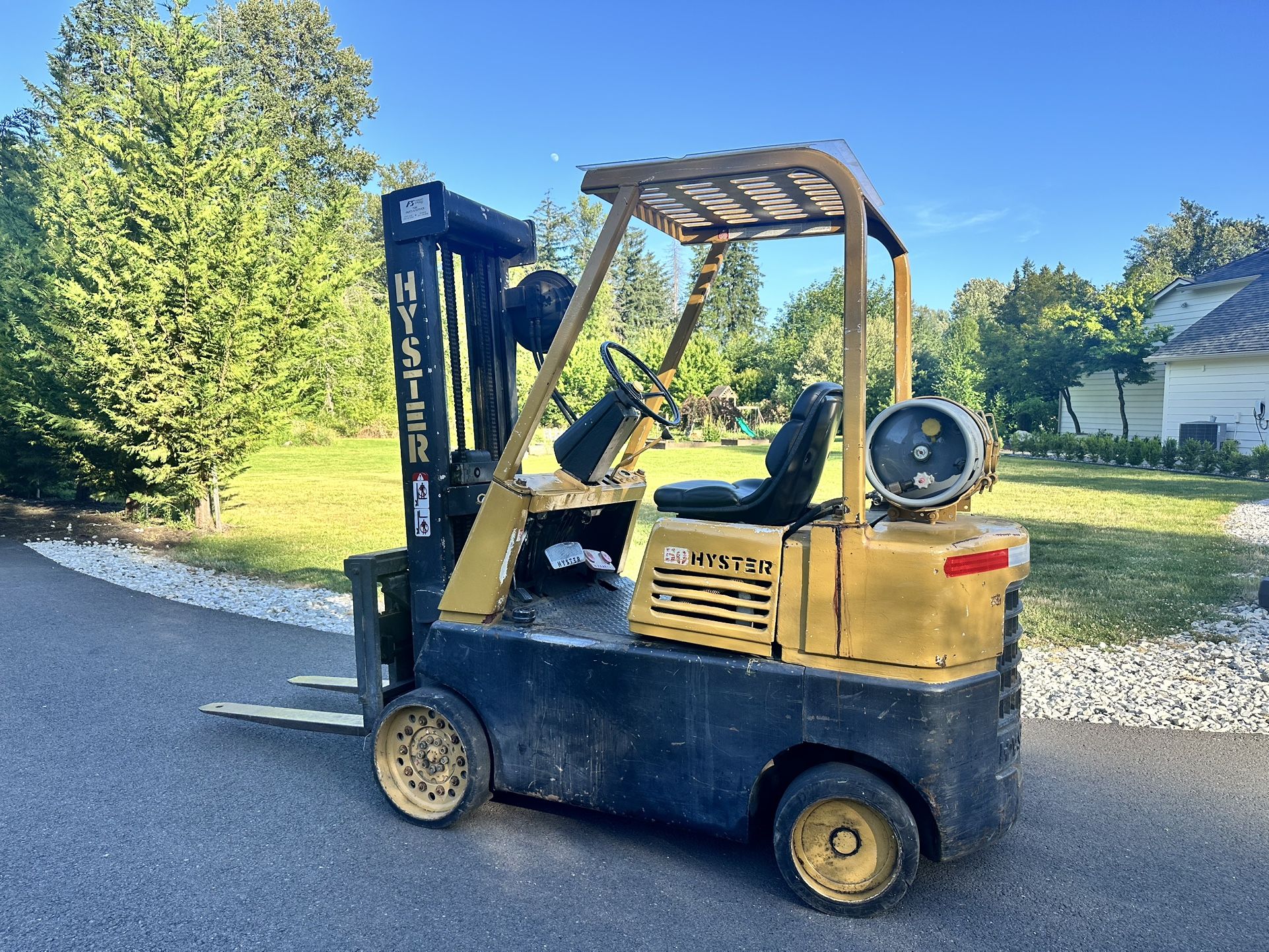 Hyster 50 Forklift , 2500lbs Capacity , 1973 Model