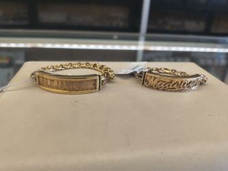 10k Gold bracelet different prices and grams layaway available 10% dwon if you interested please make sure you ask for Maribel thank you