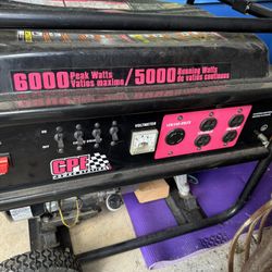 CPE Gas Generator 6000 Peak Watts