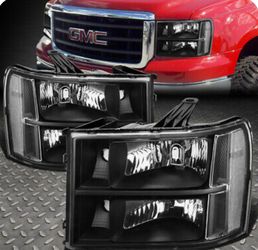 GMC Sierra 07-13 new headlights