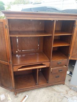 wood cabinet