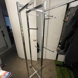 Retail Clothing Rack (Commercial Grade) W wheels