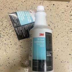 3M TB Quat Disinfectant Ready to Use Cleaner 12 Total 1 Quart Each
