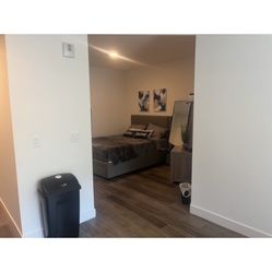 Queen Bed With drawers and Mattress