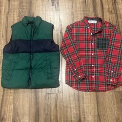 Christmas Boys Shirt And Vest
