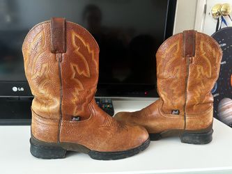 Justin cowboy boots women’s 8C