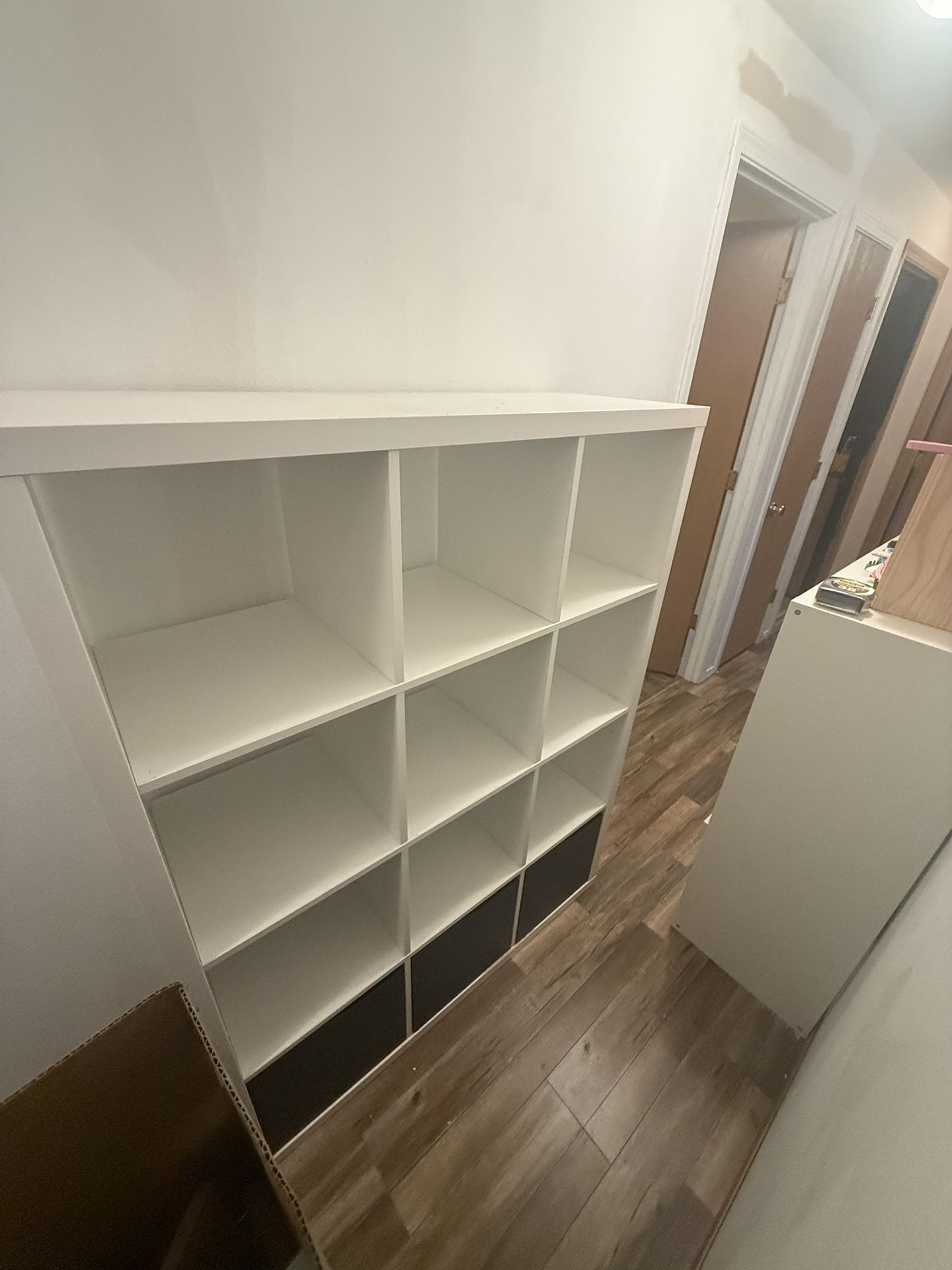 IKEA Kallax 9 Cube With 3 Doors