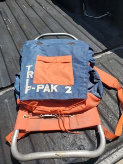 Vintage Hiking Backpack With Frame