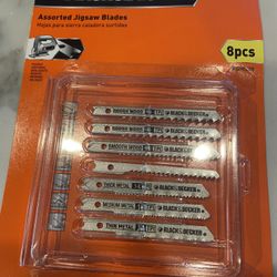 8 Piece Jig Saw Blades