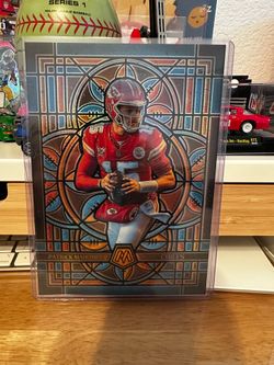 Patrick Mahomes Mosaic oversized card