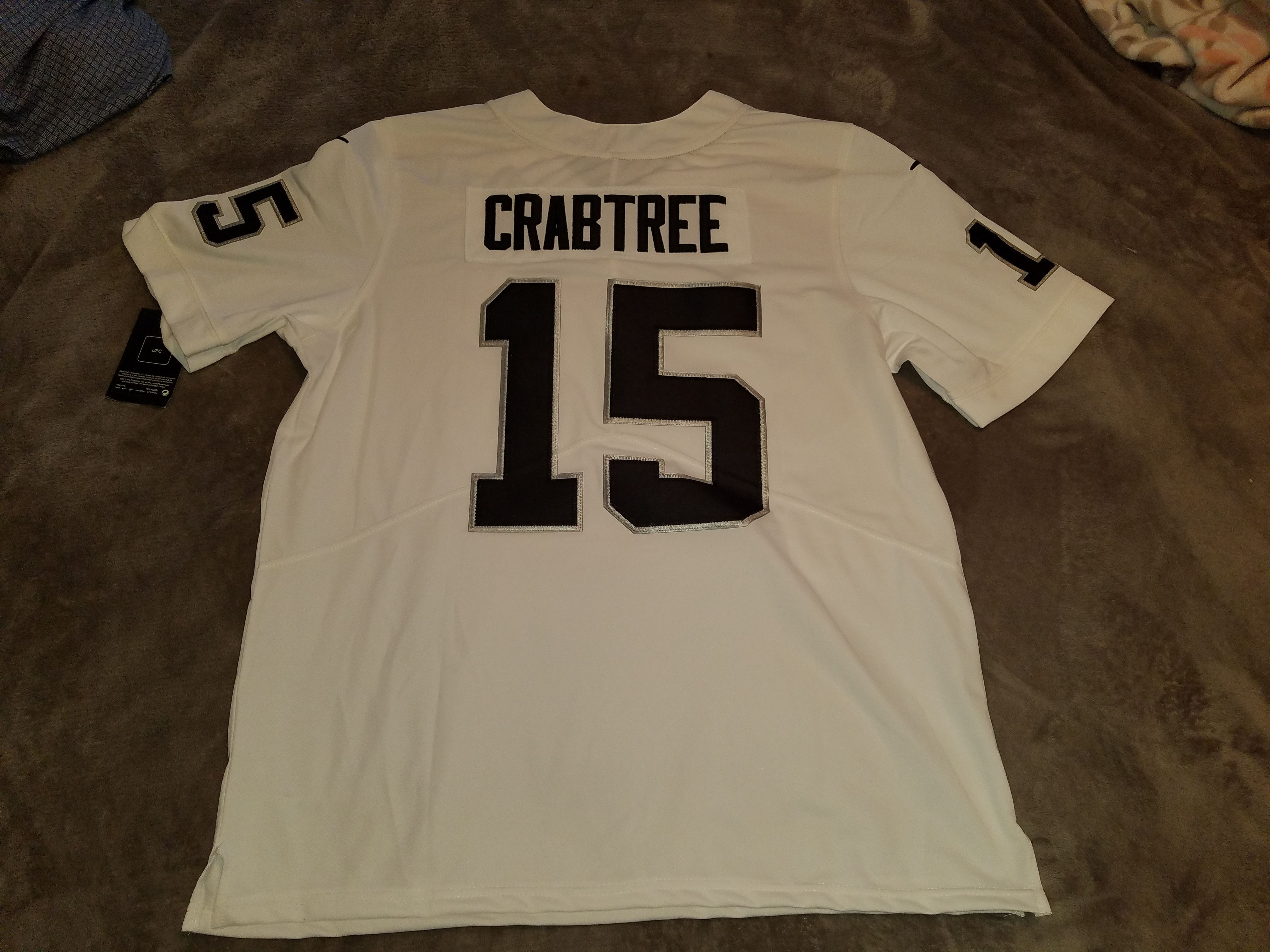 Oakland Raiders Micheal Crabtree White Nike limited jersey size medium