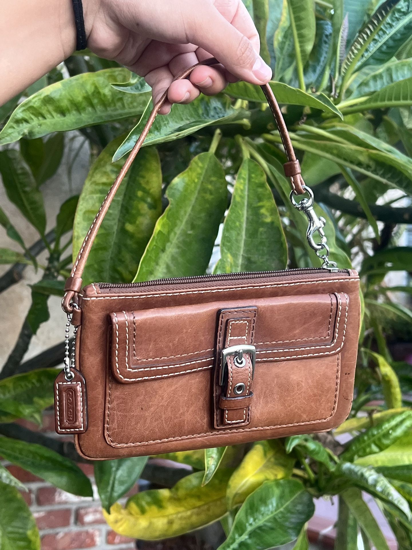 Coach Wristlet Leather