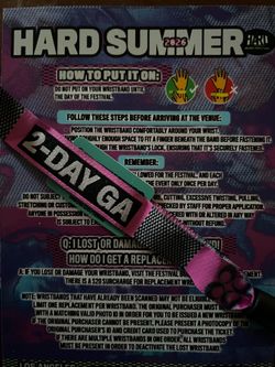 Hard Summer GA Sunday