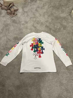 Chrome Hearts Multi-Color Cross Long Sleeve Tee