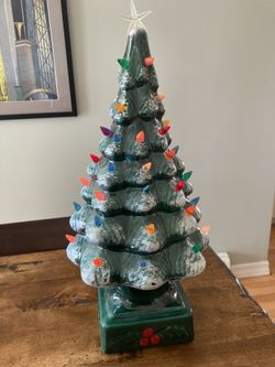 Vintage Ceramic Christmas Tree 