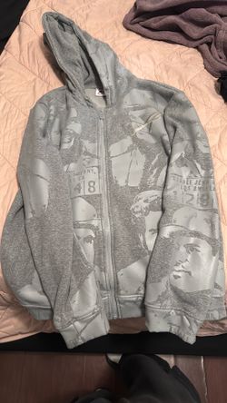 grey asaali hoodie