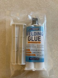 LuxFinish Welding Glue Two-Part Epoxy Adhesive