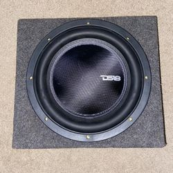 12” DS18 iXS12.4S Shallow Mount Subwoofer