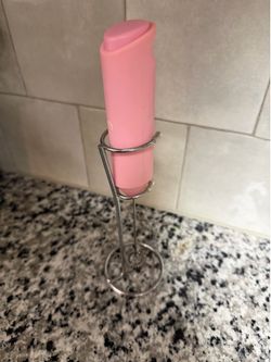Pink frother
