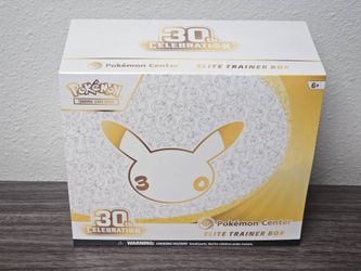 Pokemon Center Exclusive 30th Celebration ETB (Elite Trainer Box)