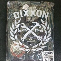 4x DIXXON THE EVERGREEN FLANNEL