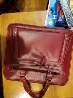 Womans business briefcase