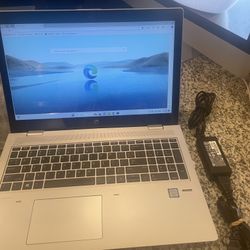 Hp Probook 650 G4 Laptop 15.4” TOUCHSCREEN 8gb Ram 128gb Ssd Intel i5 Windows 11 - Comes With Charger   Works great  Very good condition