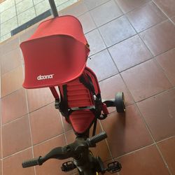 Título: Doona Liki Trike S3 Plegable – Color Rojo 