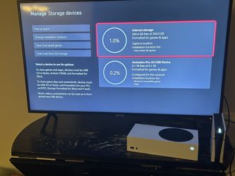 Xbox Series S Digital With Hard Drive 