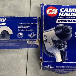 Set of Campbell Hausfeld air-powered tools