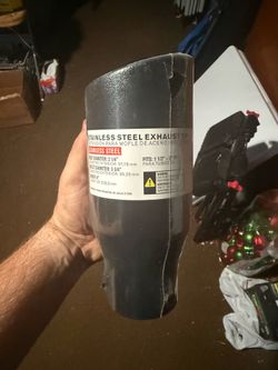 2” stainless exhaust tip