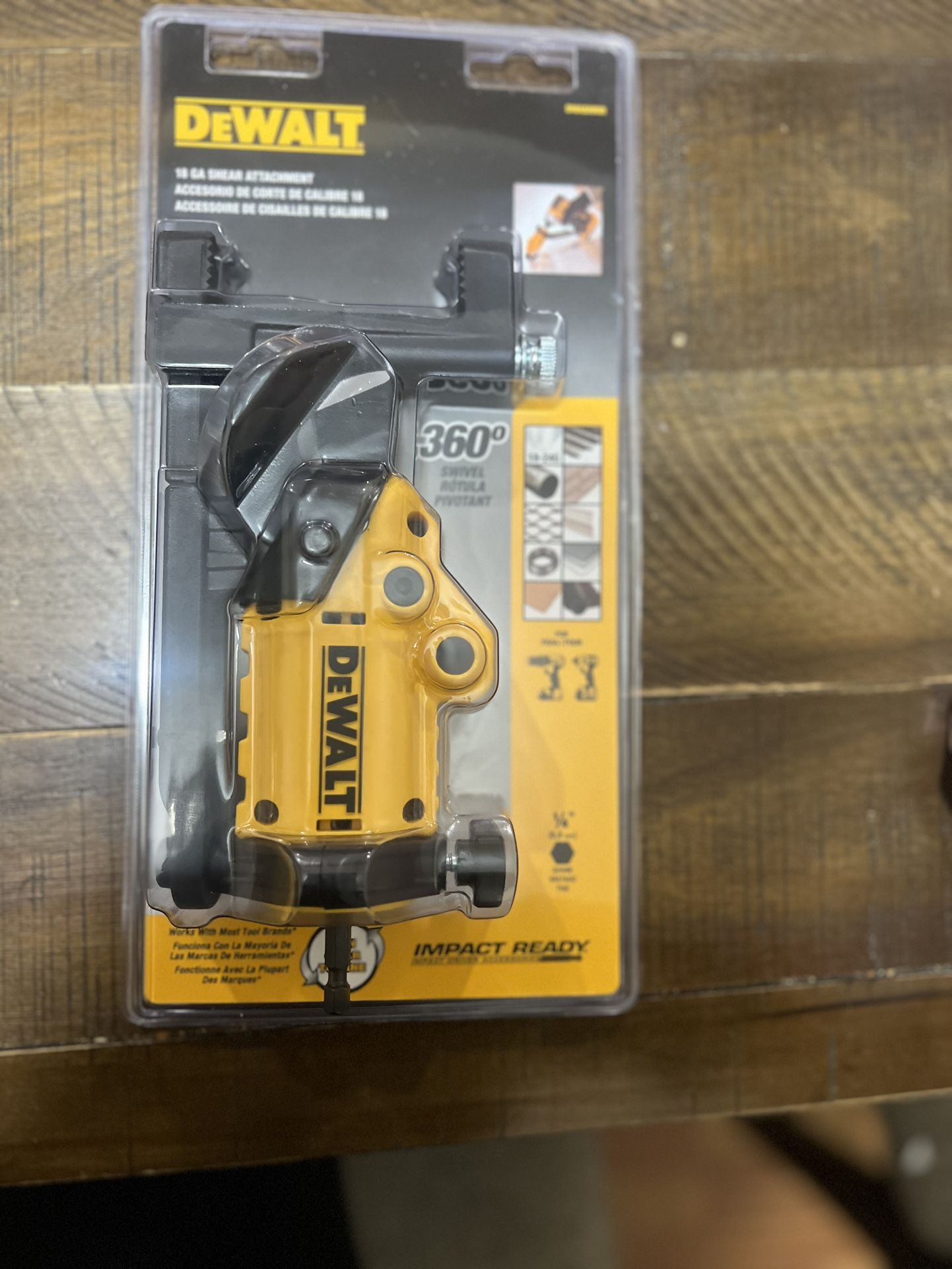 Dewalt 18 Ga Shear Attachment 1/4