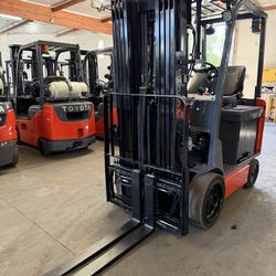 2019 Toyota 8FBCU20 Quad Mast Forklift