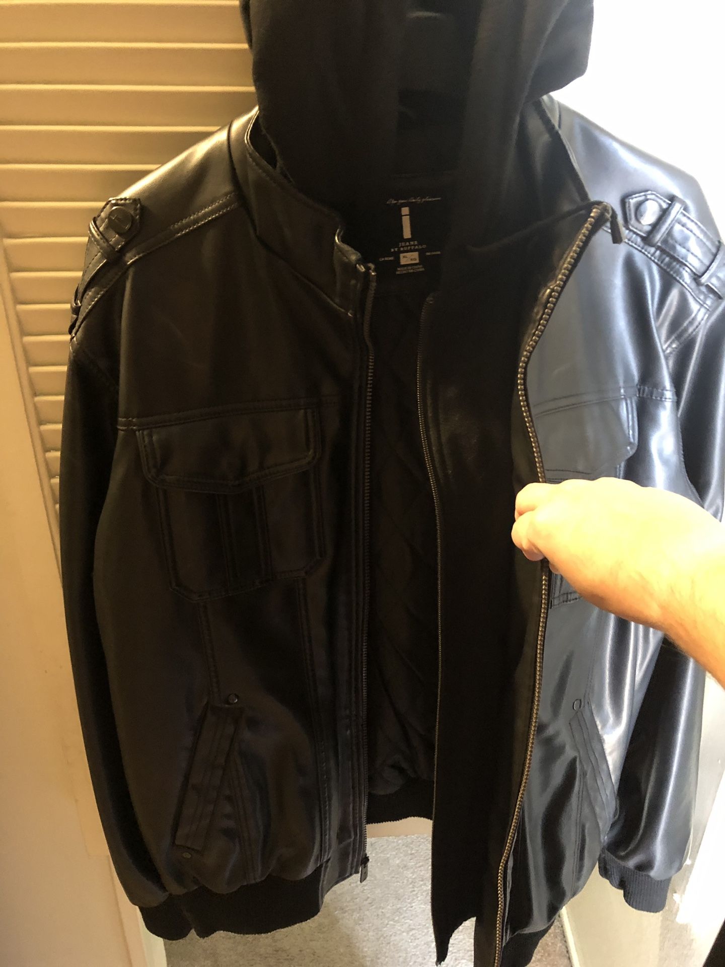 Men’s leather jacket