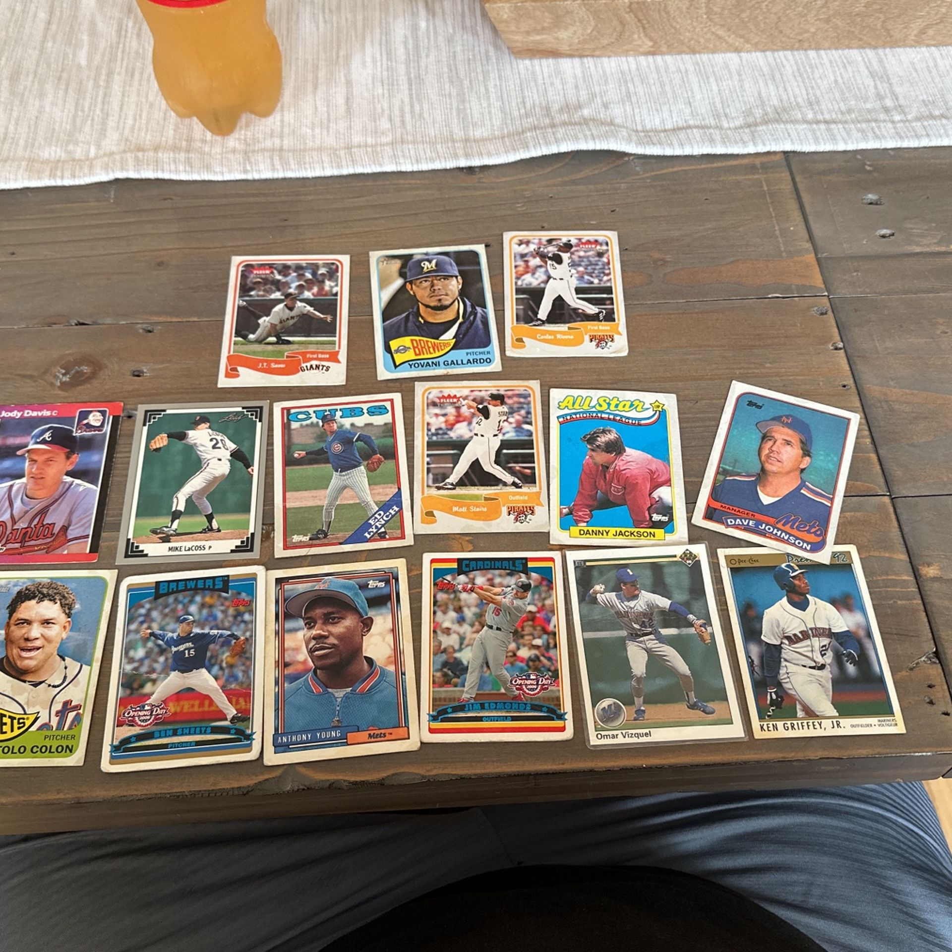 Mix Of Classic Baseball Cards, 75 Cents Each, All For 10 Dollars