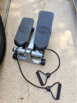 Health & Fitness Stepper with Bands