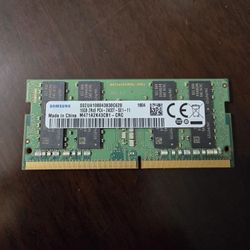DDR4 x1 16GB SODIMM MEMORY/RAM 2400MHz