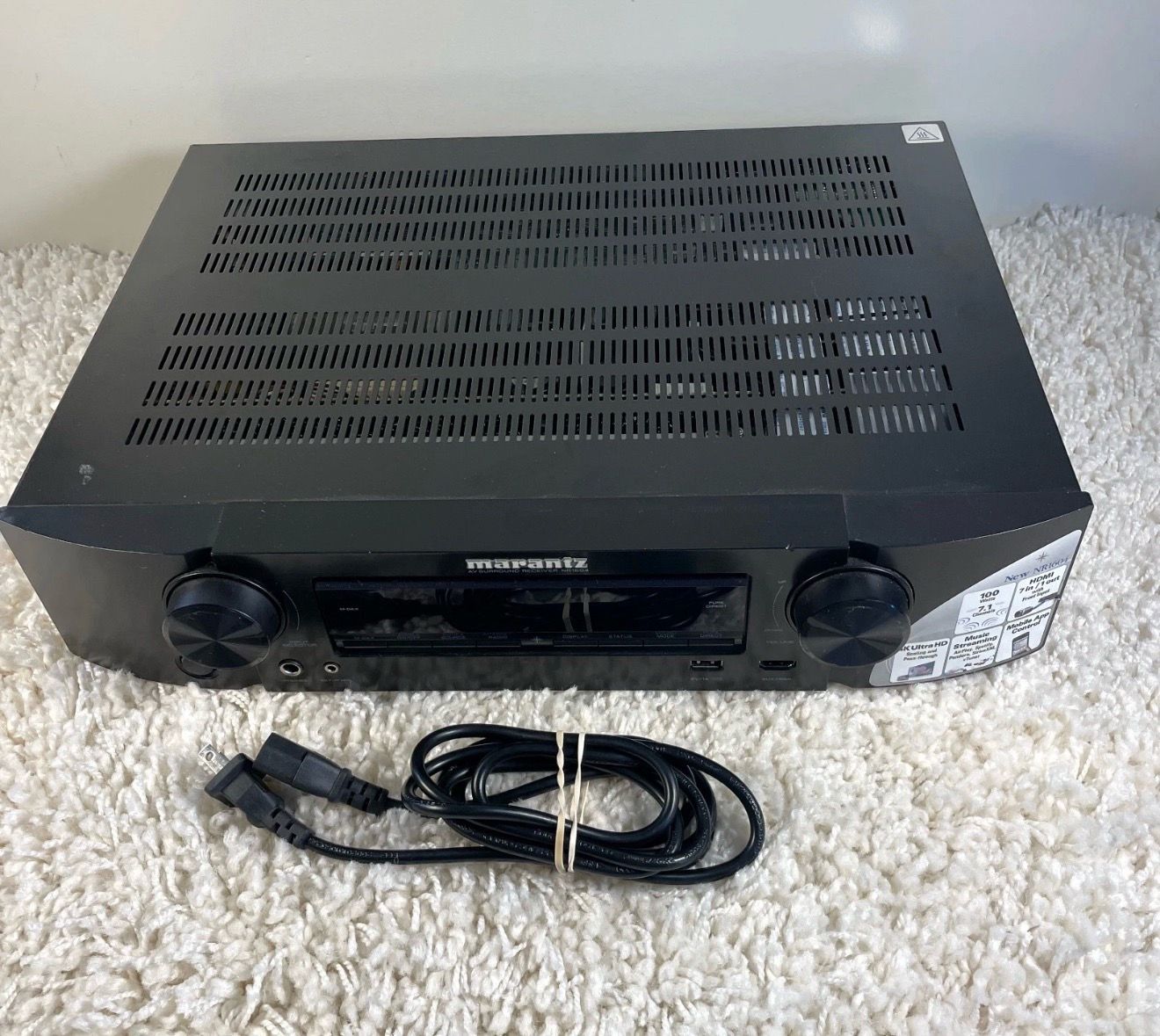 Marantz NR1604 7.1-channel Home Theater Receiver w Apple AirPlay (EXCELLENT!)