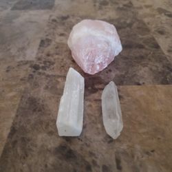 Light Crystal, Smokey Rose Quartz, Quartz Crystal