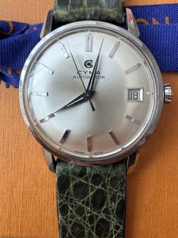 Vintage Cyma Autorotor Swiss Automatic Dress Watch (1960s)